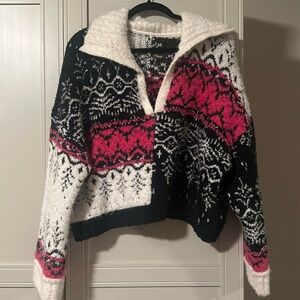 Anthropologie cropped sweater